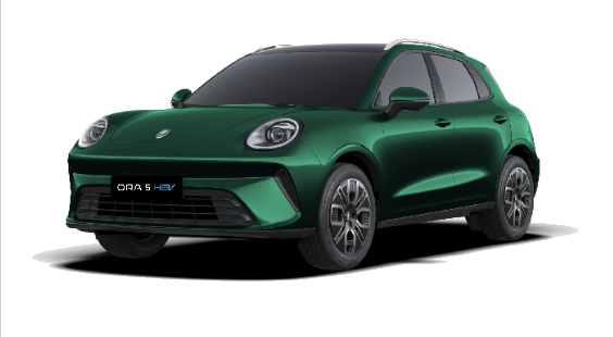 GWM ORA 5 HEV in Green